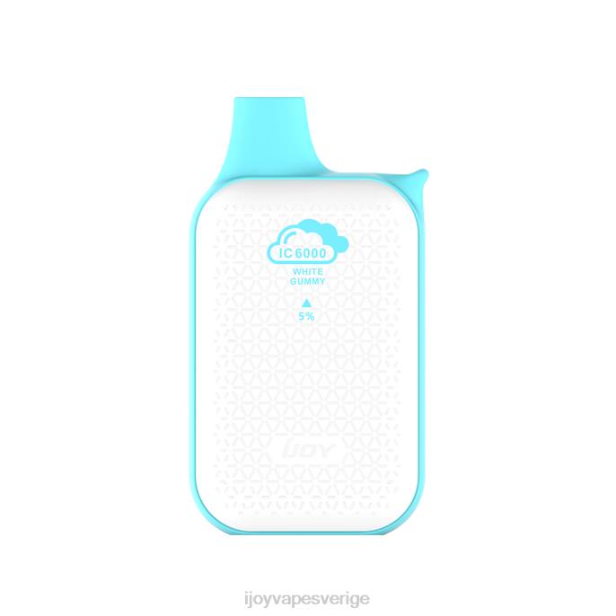 iJOY Vape Flavors | iJOY Bar IC6000 disponibel 66T4214 vit gummiaktig