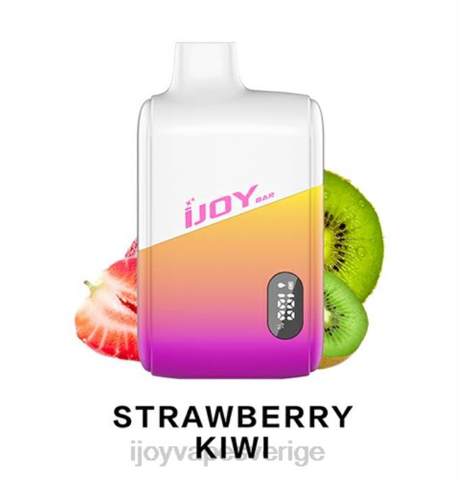 iJOY Vape Malmö | iJOY Bar IC8000 disponibel 66T4193 jordgubbskiwi