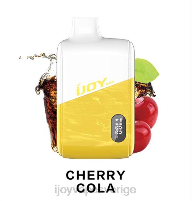 iJOY Vape Sverige | iJOY Bar IC8000 disponibel 66T4181 körsbärscola