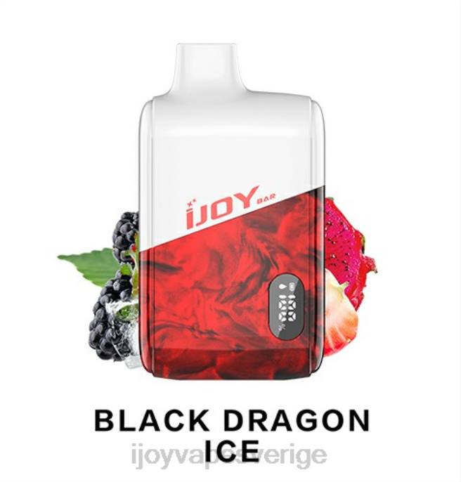 iJOY Vapes For Sale | iJOY Bar IC8000 disponibel 66T4177 svart drakis