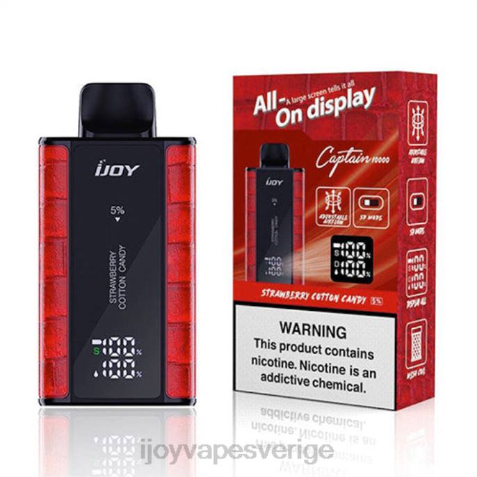 iJOY Vape Price | iJOY Bar Captain disponibel 66T495 jordgubbs sockervadd