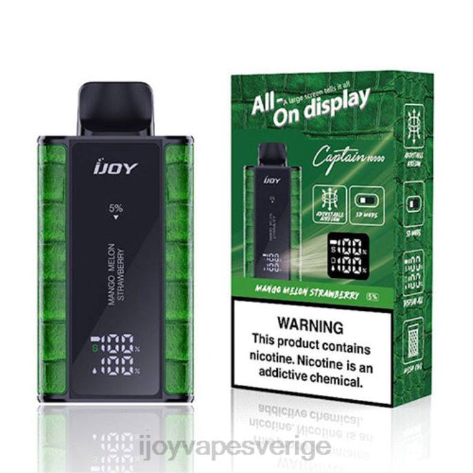 iJOY Vape Sverige | iJOY Bar Captain disponibel 66T491 mango melon jordgubbe