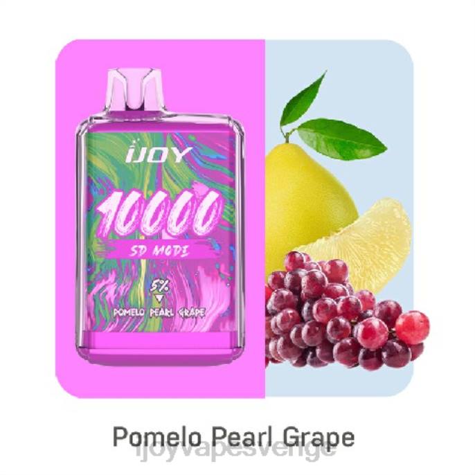 iJOY Vape Shop | iJOY Bar SD10000 disponibel 66T4170 pomelo pärl druva