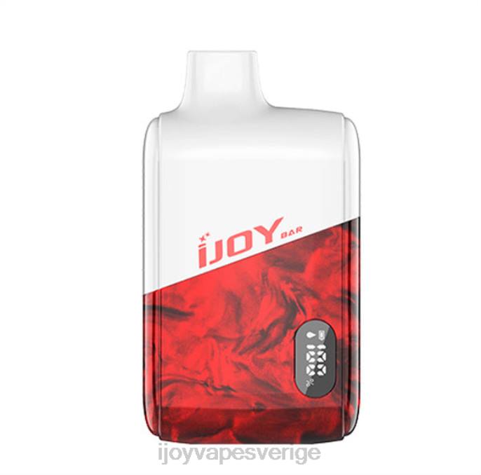 iJOY Vape Price | iJOY Bar Smart Vape 8000 bloss 66T45 svart drakis