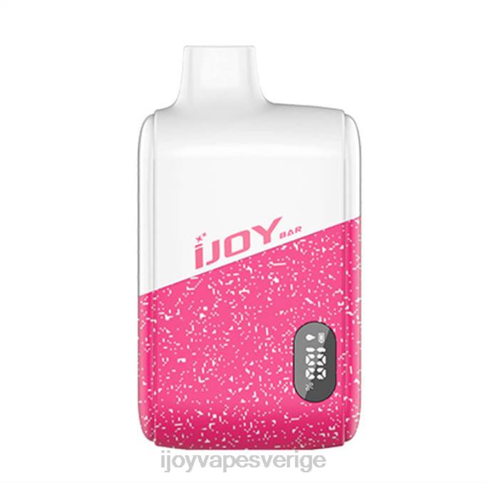iJOY Vape Stockholm | iJOY Bar Smart Vape 8000 bloss 66T422 jordgubbsmango