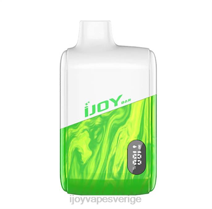 iJOY Vape Sverige | iJOY Bar Smart Vape 8000 bloss 66T41 äppeljuice