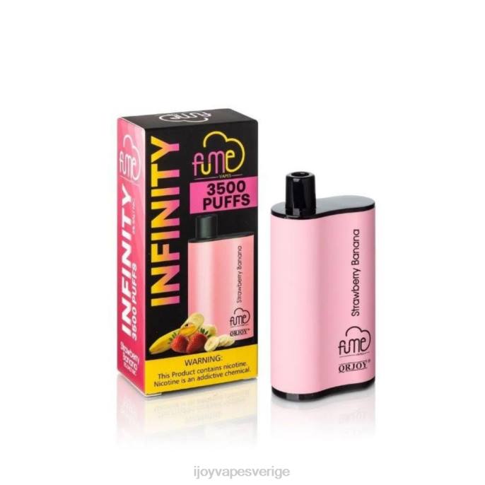 iJOY Vapes For Sale | iJOY Fume Infinity engångs 3500 puffar | 12 ml 66T4107 jordgubbsbanan