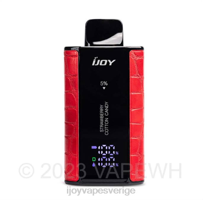 iJOY Vape Review | iJOY Captain 10 000 vape 66T446 jordgubbs sockervadd