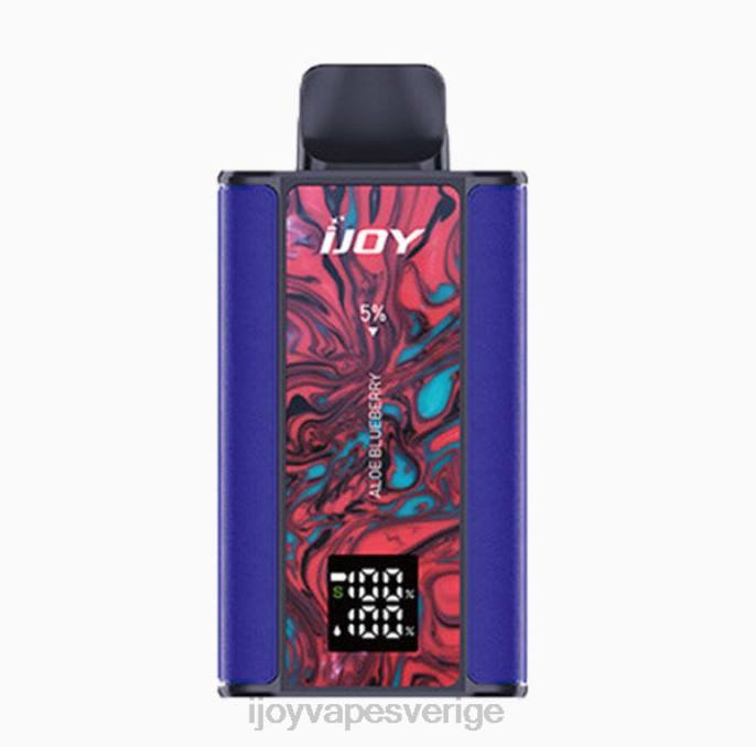 iJOY Vape Stockholm | iJOY Captain 10 000 vape 66T42 aloe blåbär