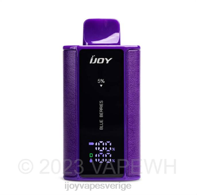 iJOY Vape Sverige | iJOY Captain 10 000 vape 66T431 blå bär