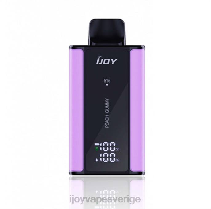 iJOY Vape Sverige | iJOY Captain 10 000 vape 66T441 persika gummiaktig