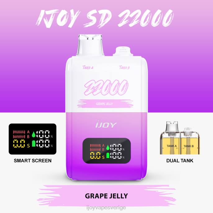 iJOY Vape Malmö | iJOY SD 22000 disponibel 66T4153 vindruvs-sylt