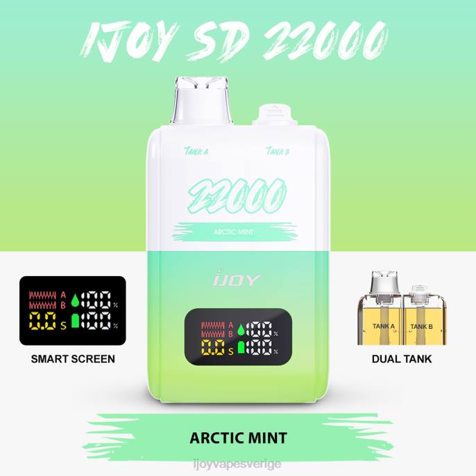 iJOY Vape Review | iJOY SD 22000 disponibel 66T4146 arktisk mynta