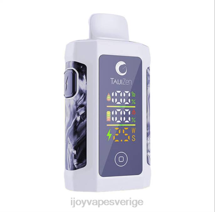iJOY Vape Review | iJOY TaijiZen Judo 24000 engångsvape 66T466 vit jordgubbsis