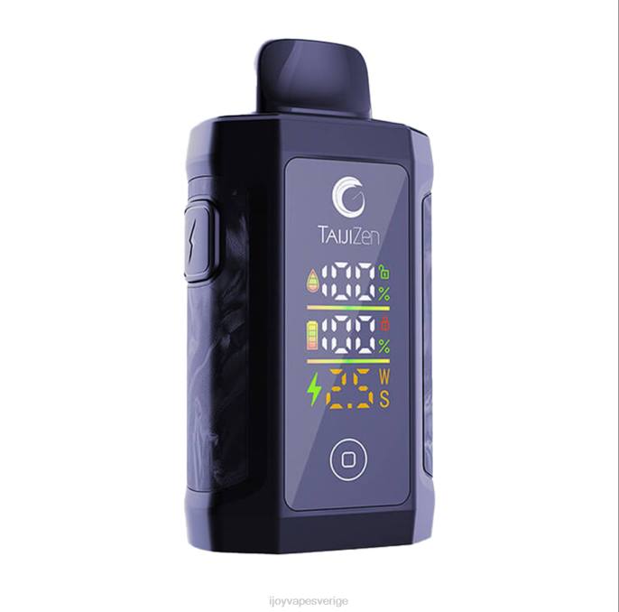iJOY Vape Review | iJOY TaijiZen Judo 24000 engångsvape 66T466 vit jordgubbsis